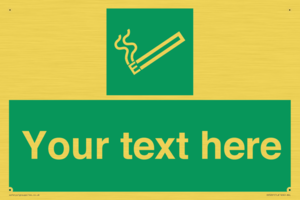 Custom E-Cigarettes/Vaping Permited Sign